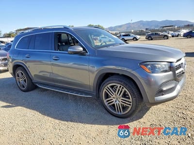 Czwarte zdjęcie samochodu z boku: 2020 MERCEDES-BENZ GLS 450 4MATIC VIN:4JGFF5KE3LA174959 - miniatura