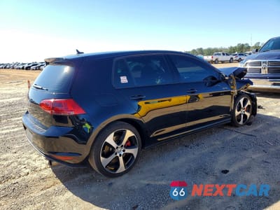 Trzecie zdjęcie samochodu z tyłu: 2017 VOLKSWAGEN GTI S/SE VIN:3VW447AU9HM064754 - miniatura