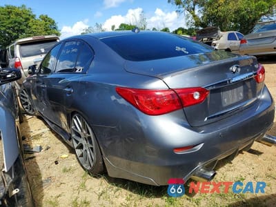 Drugie zdjęcie samochodu z przodu: 2014 INFINITY Q50 BASE VIN:JN1BV7AP9EM670714 - miniatura