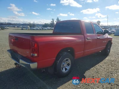 Trzecie zdjęcie samochodu z tyłu: 2004 DODGE RAM 1500 ST VIN:1D7HA18N04S673618 - miniatura