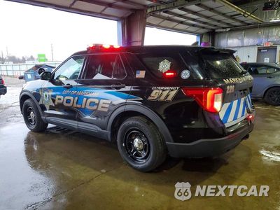 Drugie zdjęcie samochodu z przodu: 2022 FORD EXPLORER POLICE INTERCEPTOR VIN:1FM5K8AB4NGA02231 - miniatura