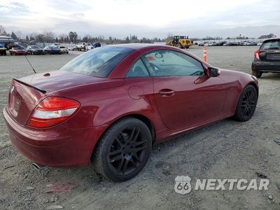 Trzecie zdjęcie samochodu z tyłu: 2007 MERCEDES-BENZ SLK 280 VIN:WDBWK54F77F166523 - miniatura