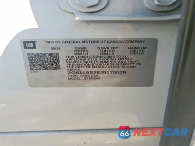 Zdjęcie 12 z 12 samochodu: 2018 CADILLAC XTS VIN:2G61L5S38J9175039 - miniatura