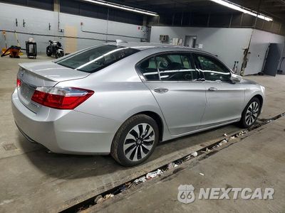 Trzecie zdjęcie samochodu z tyłu: 2015 HONDA ACCORD HYBRID EXL VIN:1HGCR6F52FA006041 - miniatura