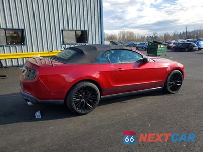 Trzecie zdjęcie samochodu z tyłu: 2010 FORD MUSTANG VIN:1ZVBP8EN9A5164551 - miniatura