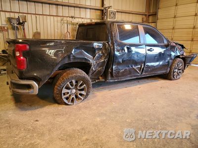 Trzecie zdjęcie samochodu z tyłu: 2023 CHEVROLET SILVERADO K1500 LT VIN:2GCUDDED6P1133529 - miniatura