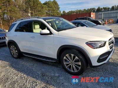 Czwarte zdjęcie samochodu z boku: 2020 MERCEDES-BENZ GLE 350 VIN:4JGFB4JB6LA212326 - miniatura