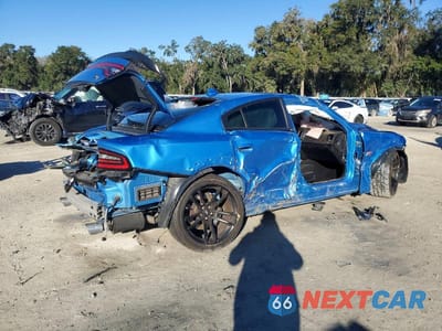 Trzecie zdjęcie samochodu z tyłu: 2023 DODGE CHARGER SCAT PACK VIN:2C3CDXGJ9PH671055 - miniatura