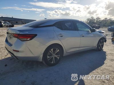 Trzecie zdjęcie samochodu z tyłu: 2022 NISSAN SENTRA SV VIN:3N1AB8CV0NY286355 - miniatura