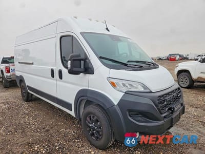 Czwarte zdjęcie samochodu z boku: 2024 RAM PROMASTER 2500 DELIVERY VAN VIN:3C6LRVDG1RE124443 - miniatura