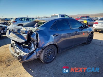 Trzecie zdjęcie samochodu z tyłu: 2014 TOYOTA COROLLA L VIN:5YFBURHE6EP087563 - miniatura
