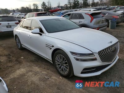 Czwarte zdjęcie samochodu z boku: 2023 GENESIS G80 BASE VIN:KMTGB4SC8PU182543 - miniatura