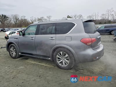 Drugie zdjęcie samochodu z przodu: 2016 INFINITI QX80 VIN:JN8AZ2NE5G9120154 - miniatura