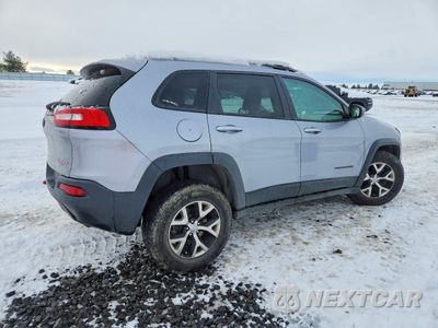 Trzecie zdjęcie samochodu z tyłu: 2014 JEEP CHEROKEE TRAILHAWK VIN:1C4PJMBS1EW124218 - miniatura