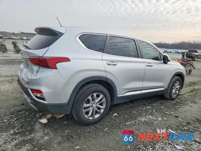 Trzecie zdjęcie samochodu z tyłu: 2019 HYUNDAI SANTA FE SE VIN:5NMS23AD2KH088316 - miniatura
