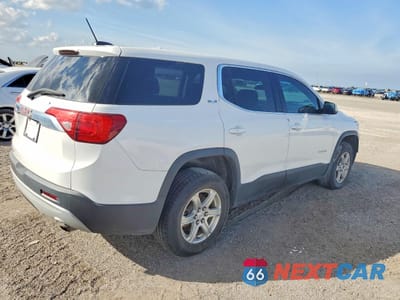 Trzecie zdjęcie samochodu z tyłu: 2018 GMC ACADIA SLE VIN:1GKKNKLA0JZ182200 - miniatura