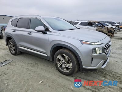 Czwarte zdjęcie samochodu z boku: 2021 HYUNDAI SANTA FE SEL VIN:5NMS24AJ0MH352289 - miniatura