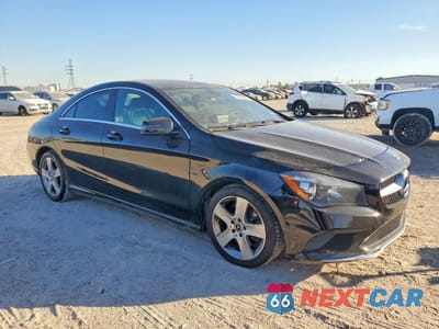 Czwarte zdjęcie samochodu z boku: 2018 MERCEDES-BENZ CLA 250 VIN:WDDSJ4EB4JN604457 - miniatura
