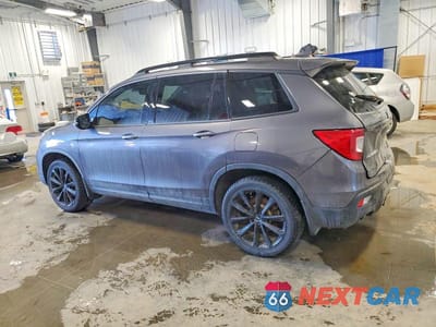 Drugie zdjęcie samochodu z przodu: 2019 HONDA PASSPORT TOURING VIN:5FNYF8H93KB500614 - miniatura