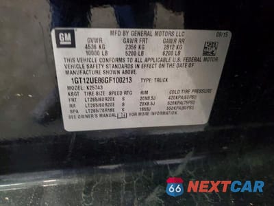 Zdjęcie 12 z 12 samochodu: 2016 GMC SIERRA K2500 DENALI VIN:1GT12UE86GF100213 - miniatura