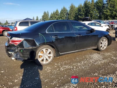 Trzecie zdjęcie samochodu z tyłu: 2010 ACURA RL VIN:JH4KB2F60AC002260 - miniatura