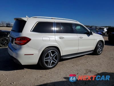 Trzecie zdjęcie samochodu z tyłu: 2017 MERCEDES-BENZ GLS 550 4MATIC VIN:4JGDF7DE6HA879634 - miniatura