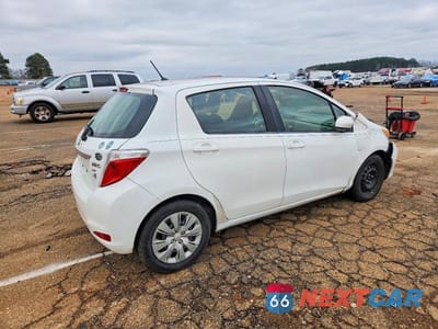 Trzecie zdjęcie samochodu z tyłu: 2012 TOYOTA YARIS VIN:JTDKTUD33CD536174 - miniatura