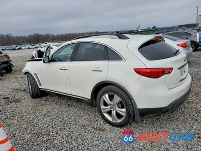 Drugie zdjęcie samochodu z przodu: 2010 INFINITI FX35 VIN:JN8AS1MUXAM803186 - miniatura