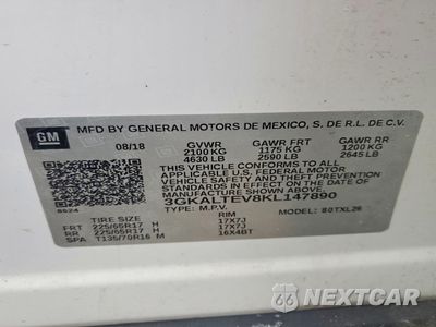 Zdjęcie 12 z 12 samochodu: 2019 GMC TERRAIN SLE VIN:3GKALTEV8KL147890 - miniatura