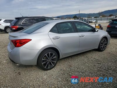 Trzecie zdjęcie samochodu z tyłu: 2017 TOYOTA COROLLA L VIN:5YFBURHE7HP650124 - miniatura