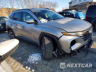 Czwarte zdjęcie samochodu z boku: 2024 HYUNDAI TUCSON SEL VIN:5NMJFCDE1RH405503 - miniatura
