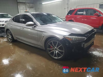 Czwarte zdjęcie samochodu z boku: 2020 GENESIS G70 VIN:KMTG74LE5LU055650 - miniatura