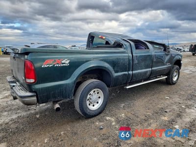 Trzecie zdjęcie samochodu z tyłu: 2003 FORD F250 SUPER DUTY VIN:1FTNW21P13EC46784 - miniatura