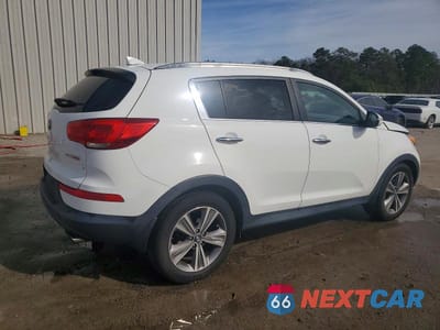 Trzecie zdjęcie samochodu z tyłu: 2014 KIA SPORTAGE SX VIN:KNDPC3A65E7571024 - miniatura