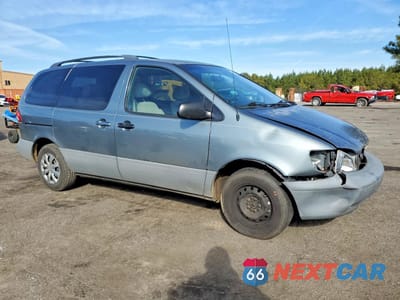 Czwarte zdjęcie samochodu z boku: 2000 TOYOTA SIENNA LE VIN:4T3ZF13C0YU267700 - miniatura