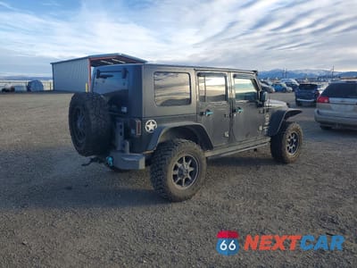 Trzecie zdjęcie samochodu z tyłu: 2008 JEEP WRANGLER UNLIMITED SAHARA VIN:1J4GA59178L639792 - miniatura