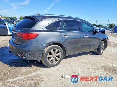 Trzecie zdjęcie samochodu z tyłu: 2015 ACURA MDX ADVANCE VIN:5FRYD4H84FB029776 - miniatura