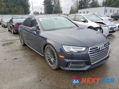Czwarte zdjęcie samochodu z boku: 2018 AUDI A4 PREMIUM PLUS VIN:WAUENAF41JA120020 - miniatura