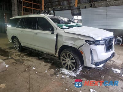Czwarte zdjęcie samochodu z boku: 2022 CADILLAC ESCALADE ESV PREMIUM LUXURY PLATINUM VIN:1GYS4MKL7NR176102 - miniatura