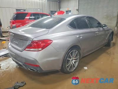 Trzecie zdjęcie samochodu z tyłu: 2020 GENESIS G70 VIN:KMTG74LE5LU055650 - miniatura