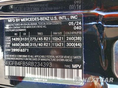 Zdjęcie 13 z 13 samochodu: 2024 MERCEDES-BENZ GLE 350 4MATIC VIN:4JGFB4FB5RB234393 - miniatura