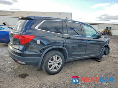 Trzecie zdjęcie samochodu z tyłu: 2017 HONDA PILOT LX VIN:5FNYF6H14HB041391 - miniatura