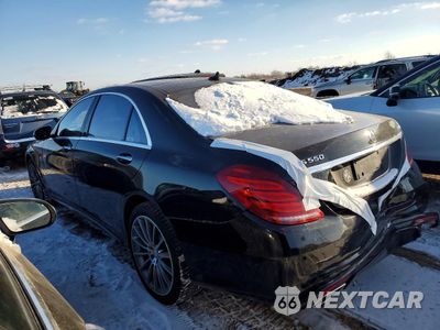 Drugie zdjęcie samochodu z przodu: 2017 MERCEDES-BENZ S 550 4MATIC VIN:WDDUG8FB9HA316917 - miniatura