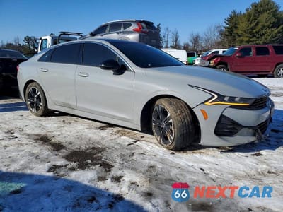 Czwarte zdjęcie samochodu z boku: 2021 KIA K5 GT LINE VIN:5XXG64J20MG073006 - miniatura