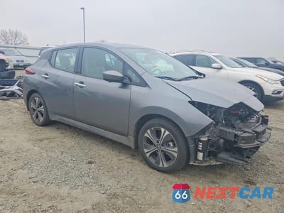 Czwarte zdjęcie samochodu z boku: 2022 NISSAN LEAF SL PLUS VIN:1N4BZ1DV9NC560752 - miniatura