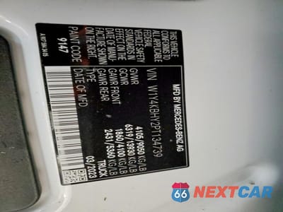 Zdjęcie 12 z 13 samochodu: 2023 MERCEDES-BENZ SPRINTER 2500 VIN:W1Y4KBHY2PT134739 - miniatura