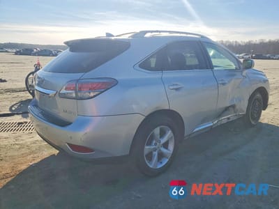 Trzecie zdjęcie samochodu z tyłu: 2015 LEXUS RX 350 BASE VIN:2T2BK1BAXFC264674 - miniatura