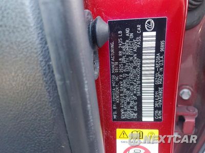 Zdjęcie 12 z 12 samochodu: 2019 LEXUS ES 350 BASE VIN:58ABZ1B14KU004837 - miniatura