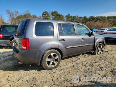Trzecie zdjęcie samochodu z tyłu: 2015 HONDA PILOT SE VIN:5FNYF4H38FB010339 - miniatura