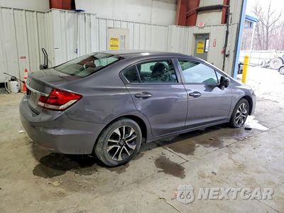 Trzecie zdjęcie samochodu z tyłu: 2014 HONDA CIVIC EX VIN:2HGFB2F86EH556492 - miniatura